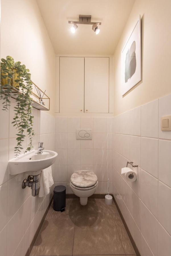 SHS HOMES-LUXE HIGHRISE, 2 BEDROOMS, KITCHEN, FREE PARKING, STUNNING VIEW, LARGE TARRASSE, WORKSPACE, Washer&Drider Hasselt Exterior foto